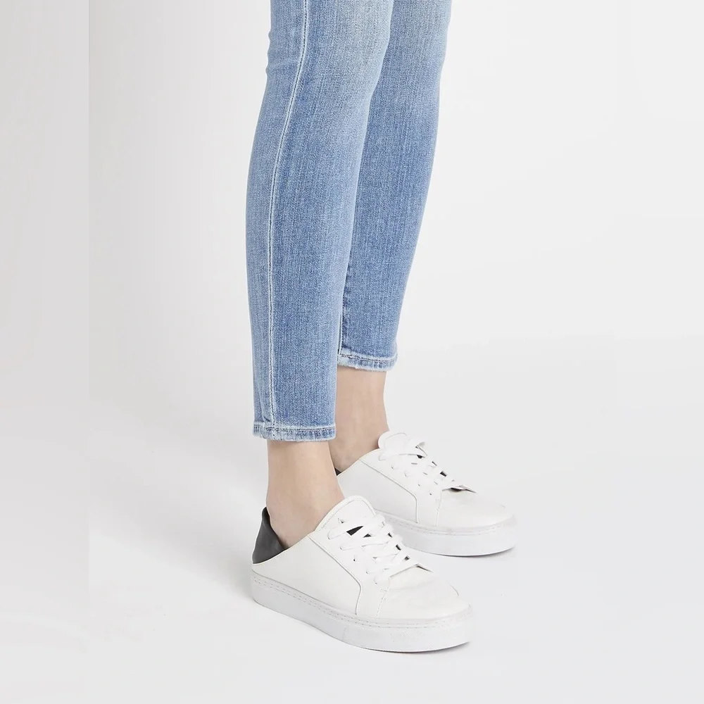 Frame Denim Le‎ Skinny de Jeanne Crop Jeans Light/Medium Wash size 28
